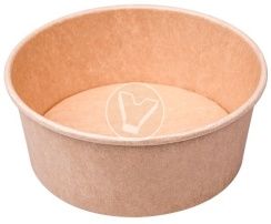 შეფუთვა სალათებისთვის 750 მლ, Pure kraft, თავსახურის გარეშე