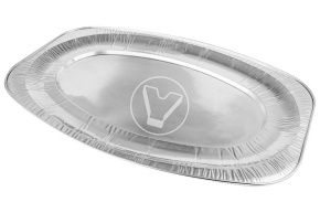 Aluminum oval dish Y430