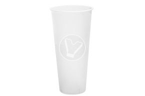 ჭიქა, 650 მლ, გამჭვირვალე