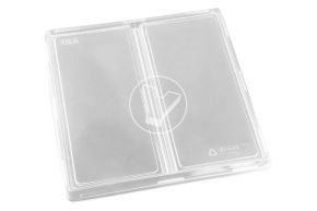 სალათის თასის თავსახური OneClick, 1200 მლ, 2-განყოფილებიანი.