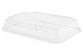PET სახურავი კონტეინერისთვის Pratico, 185*129*24 მმ