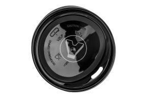 თავსახური, d-90, შავი, სარქველით და სასმელი ნახვრეტით