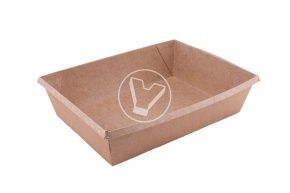 სალათის თასი "OneClick", 1000 მლ, კრაფტი