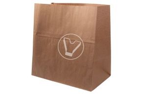 კრაფტის პარკი, სწორი ძირით, 320*200*340 70 გ/მ