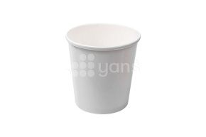 თეთრი წვნიანის თასი სახურავის გარეშე EcoSoup, 480 მლ + სახურავი 3341101 ან 33415 Verde Vita