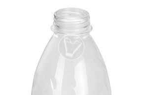 ბოთლი 1000 მლ, გამჭვირვალე, PET