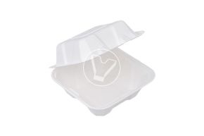 ლანჩ-ბოქსი თავსახურით 547 მლ, 152*152*50 მმ VerdeVita