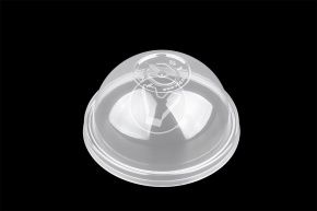 Lid to "Bubble cup" cups, 90 mm, domed