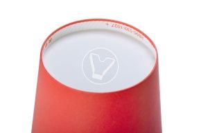 ჭიქა, 400 მლ, წითელი (Unikscup)