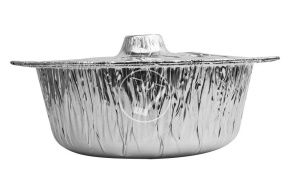 ალუმინის ფორმა "ქვაბი" თავსახურით Y338, 328*115 მმ, 4800 მლ.