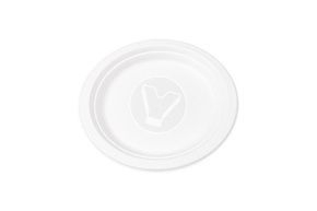 თეთრი თეფში D-172 VerdeVita