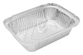 ალუმინის კონტეინერი, 196*126*50, 630 მლ