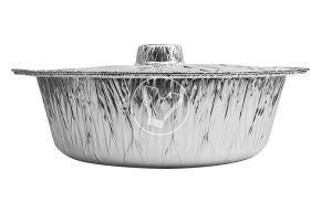 ალუმინის ფორმა "ქვაბი" თავსახურით, 390*290*115 მმ, 7100 მლ.