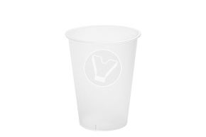 ჭიქა, 375 მლ, გამჭვირვალე, სახურავის გარეშე