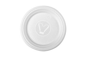 დესერტის თეფში, d-165, თეთრი (2400 ც/კოლოფი)