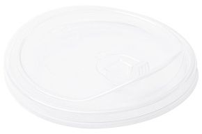 სახურავი d-90 დასალევი ნახვრეტით, გამჭვირვალე, ტიპი F, სიახლე