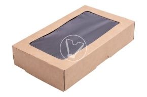 ლანჩი-ბოქსი, 1000 მლ, შავი, ასაწყობი