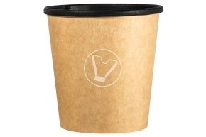 შავი წვნიანის თასი თავსახურის გარეშე, OneBowl 520 მლ.