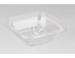 კონტეინერი ცივი კერძებისათვის S-12/12-250, გამჭვირვალე, PET