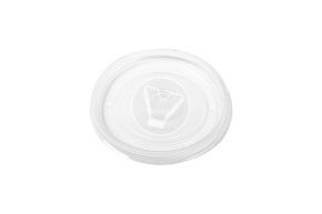 პლასტიკის თავსახური ქაღალდის საწვნისთვის, 97 მმ (EcoSoup 500 მლ)