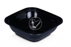 კონტეინერი SpK-126 (12x12) ძირი, 250 მლ, შავი