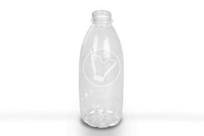 ბოთლი 1000 მლ, გამჭვირვალე, PET