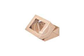 Lunch-box, 350 ml, kraft, self-assembling