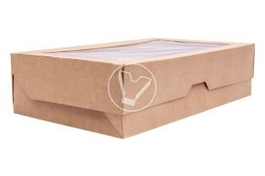 ლანჩ-ბოქსი ასაწყობი OneBox 1900 მლ. კრაფტი