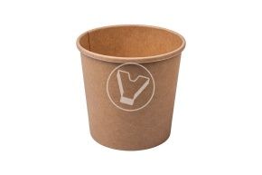 საწვნე "EcoSoup", 760 მლ, კრაფტი, თავსახურის გარეშე