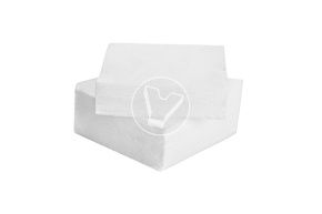 ქაღალდის ხელსახოცები 24*24 200ლ. თეთრი