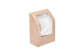 შეფუთვა როლებისთვის 450 მლ, OPROLL450, 90*50*130, კრაფტი
