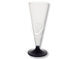 ბოკალი "კონუსი", 100 მლ, დაბალი ფეხით, შამპანურის