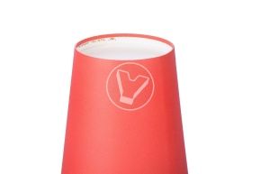 ჭიქა, 250 მლ, წითელი (Unikscup)