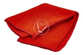 მიკროფიბერის ხელსახოცი 35*35, 280 გსმ, წითელი