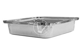 ალუმინის კონტეინერი Lamina F240, 242*242*57მმ