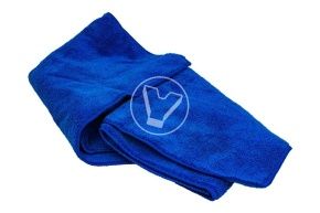 Microfiber cloth with long pile for floors 70*60 cm, 350 gsm (blue)