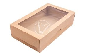 ლანჩ-ბოქსი ასაწყობი OneBox 1900 მლ. კრაფტი