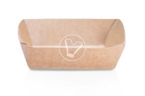 კალათა EcoTray 550, 139*139*40 კრაფტი