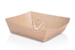 კალათა EcoTray 550, 139*139*40 კრაფტი