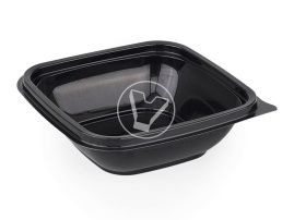 კონტეინერი SpK-126 (12x12) ძირი, 250 მლ, შავი