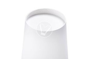 ქაღალდის მინა, 400 მლ, d-90, თეთრი, ცხელი სასმელებისთვის (ლიგა პაკი)