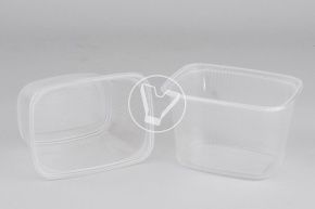 კონტეინერი, 350 მლ, 108x82x69 მმ (სტიროპლასტი)