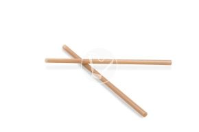 Трубочки из сахарного тростника, 8 мм. Крафт (Verde Vita)