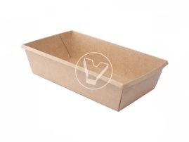 სალათის თასი "OneClick", 800 მლ, კრაფტი