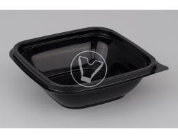 კონტეინერი SpK-126 (12x12) ძირი, 250 მლ, შავი