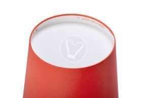 ჭიქა, 400 მლ, წითელი 