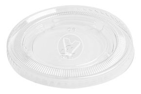 სახურავი სოუსის თასისთვის 80/125 მლ., d-74 მმ., PET Cyclyc