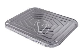 საფარი ალუმინის Lamina ალუმინის. კონტეინერისთვის 3180 მლ VV 3226, 320*260*65 მმ (29027-ის ანალოგი)