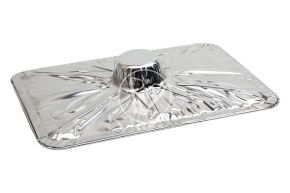 ალუმინის ფორმა "ქვაბი" თავსახურით SP-300, 300*190*70 მმ., 3800 მლ.