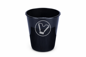 Plastic cup, 250ml, black